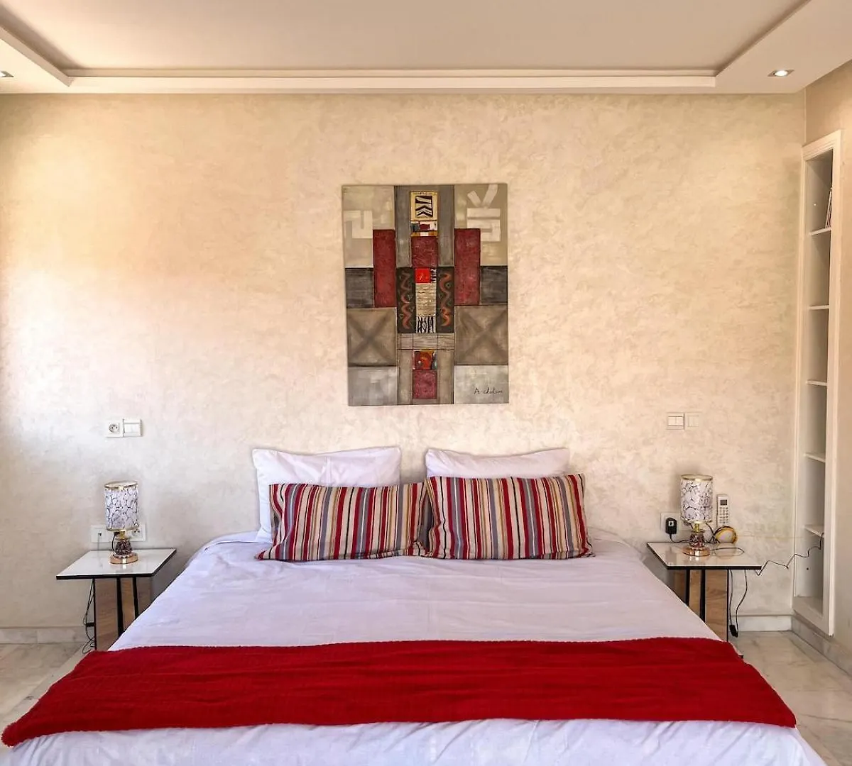 Apartment With Pool In Gueliz Hadika Al Koubra Marrákes