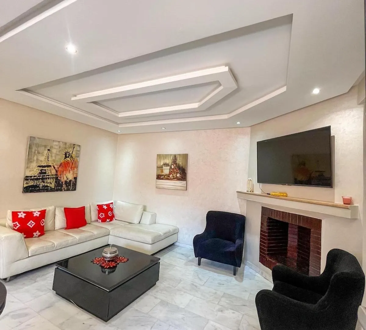 Apartment With Pool In Gueliz Hadika Al Koubra Marrákes