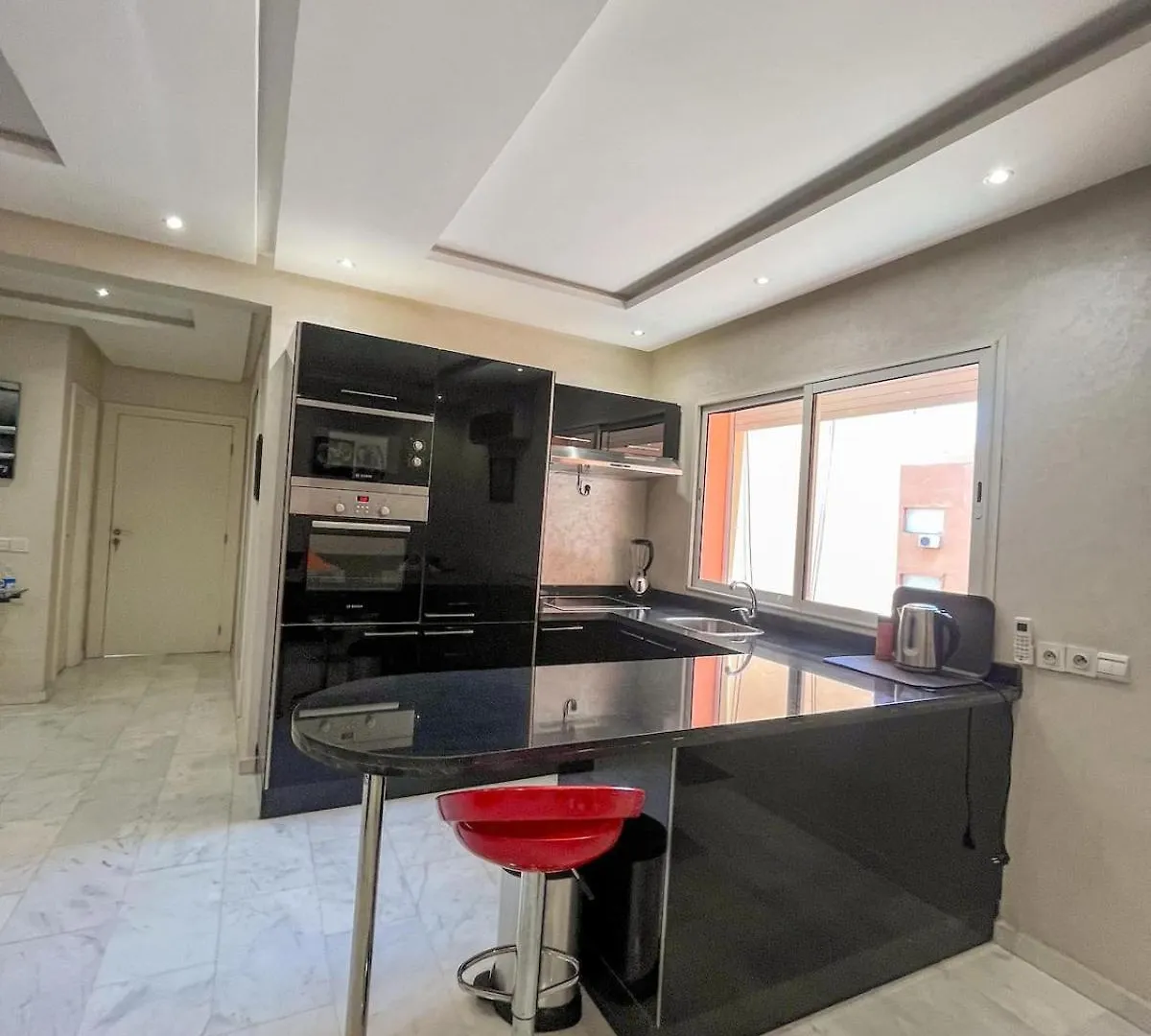 Apartment With Pool In Gueliz Hadika Al Koubra Marrakesh 0*,