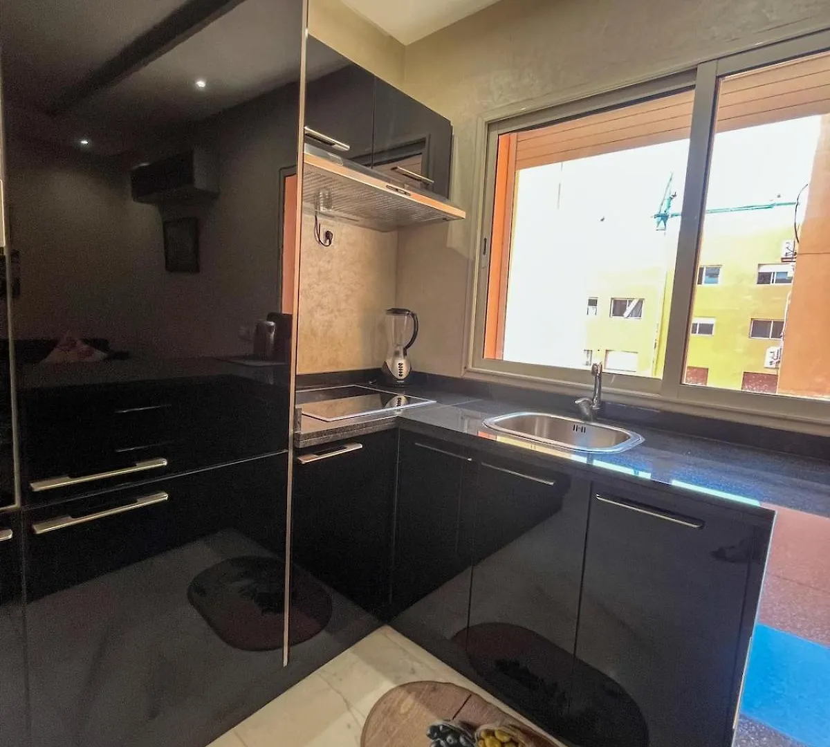 Apartment With Pool In Gueliz Hadika Al Koubra Marrakesh
